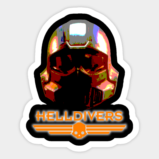 HELLDIVERS Sticker by Mono oh Mono